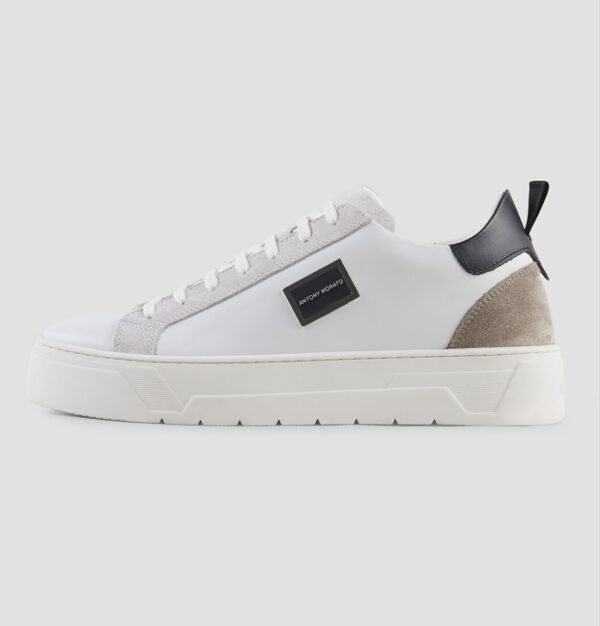 SNEAKER METAL BOLD MIX IN PELLE