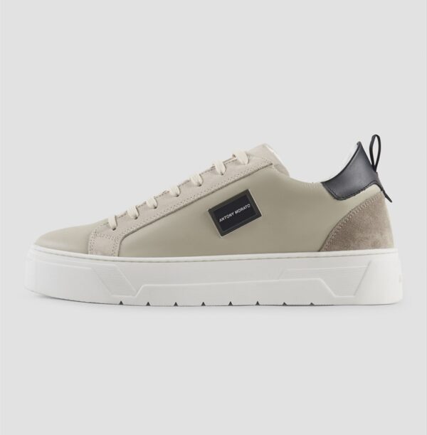 SNEAKER METAL BOLD MIX IN PELLE