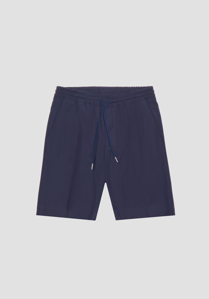 SHORTS NEIL REGULAR FIT IN TESSUTO LYOCELL MISTO COTONE