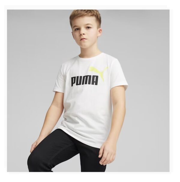 T-shirt Essentials+ Two-Tone Logo da ragazzo