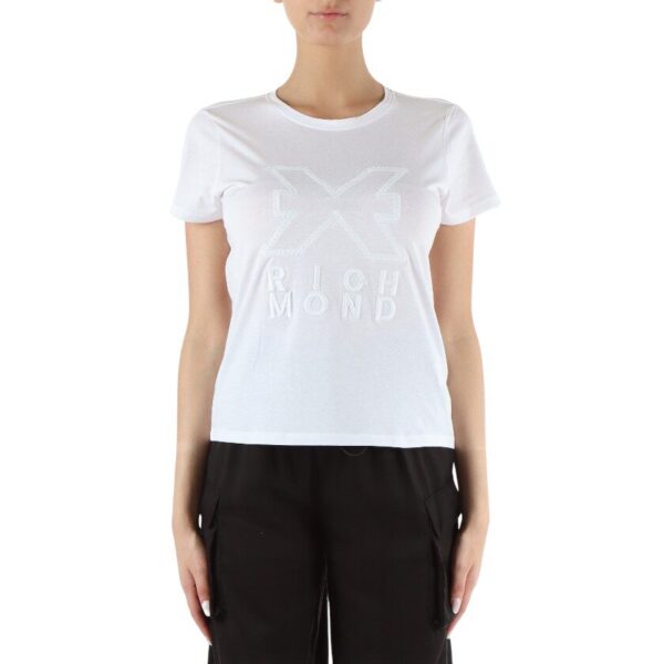 John Richmond t-shirt con stampa