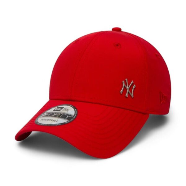 Cappellino 9FORTY Regolabile New York Yankees Mini Metal rosso