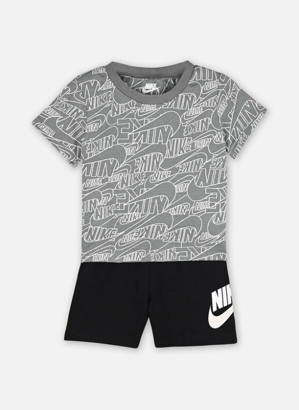 Nike boy read AOP short set