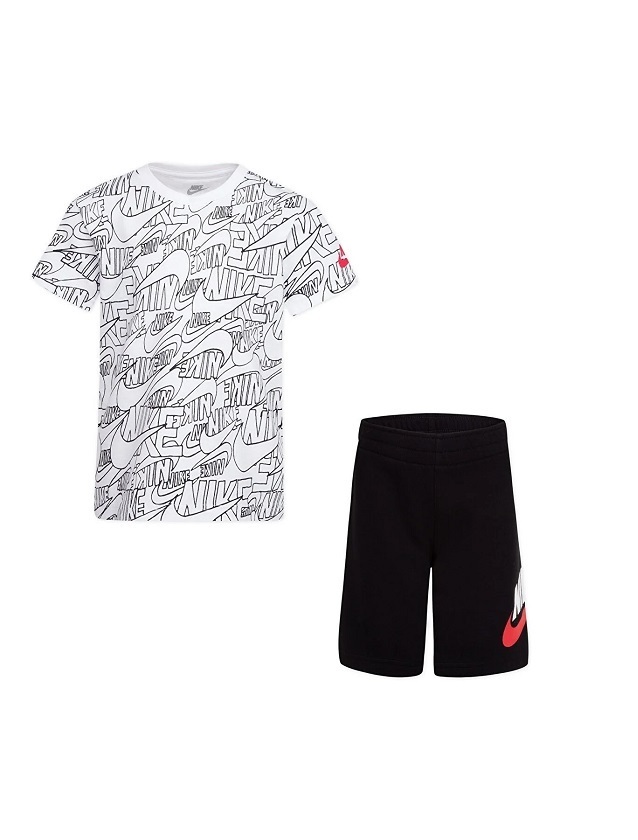 Nike Sportswear read Aop short set