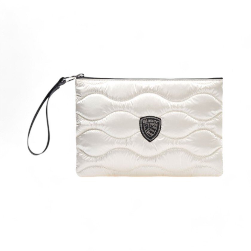 Blauer pochette donna