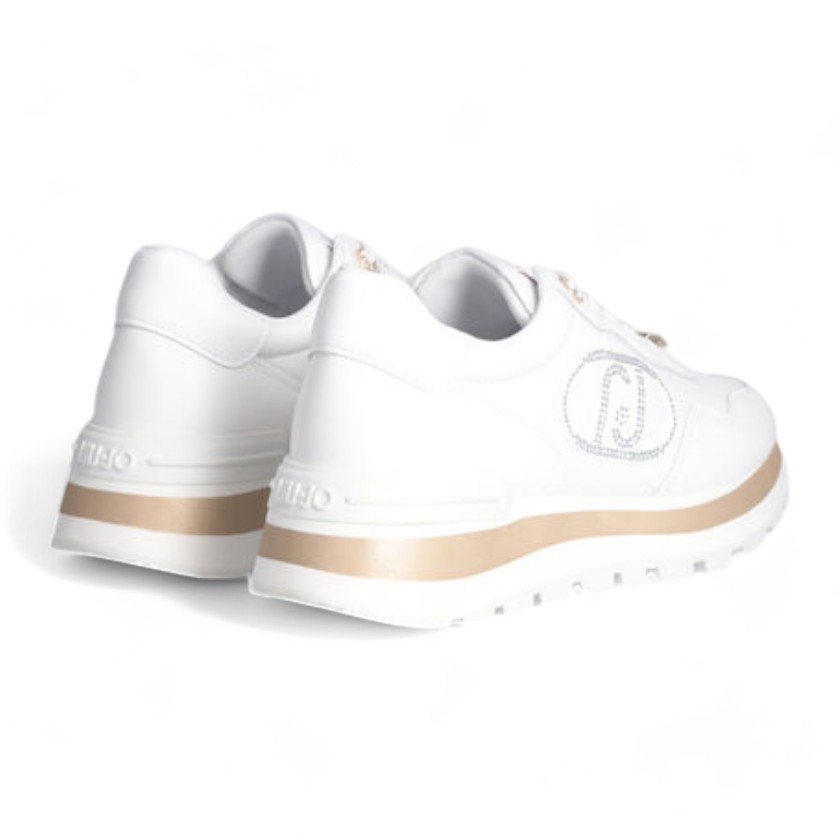 AMAZING 20 - Sneaker in pelle con logo gioiello