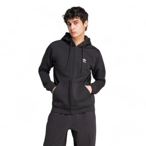 Hoodie Trefoil Essentials Full-Zip