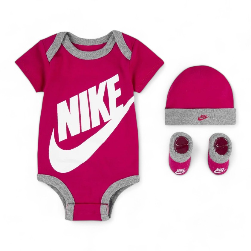 Nike Set di body, cappellino e scarpine per neonati