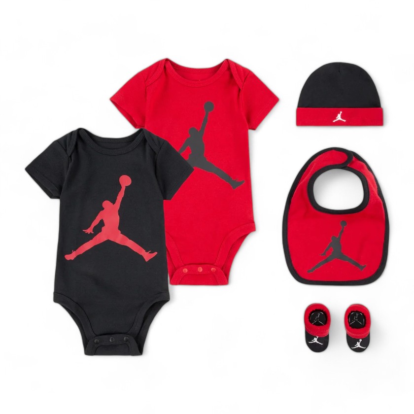 Jordan set body bavaglio e cappellino