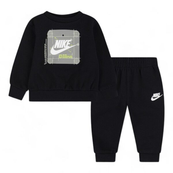 Nike tuta da bambino con felpa girocollo Future Utility