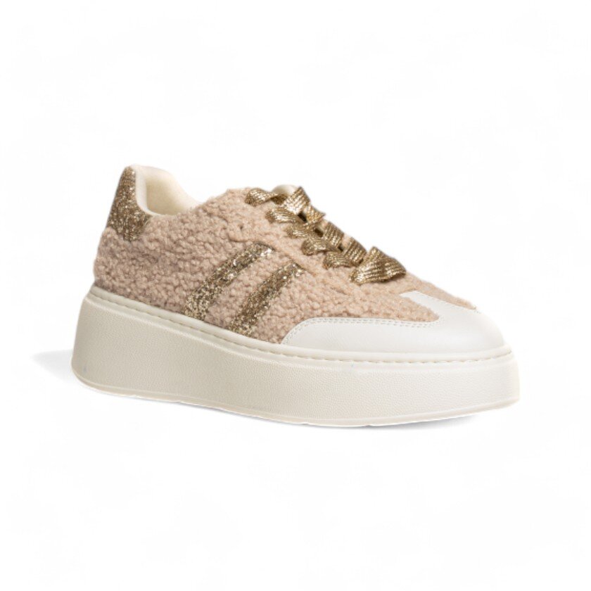 Sneakers con strisce lateriali