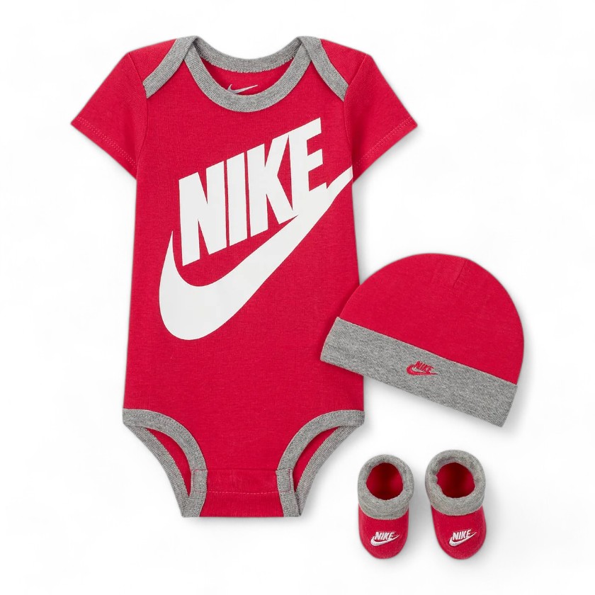 Nike Set di body, cappellino e scarpine per neonati