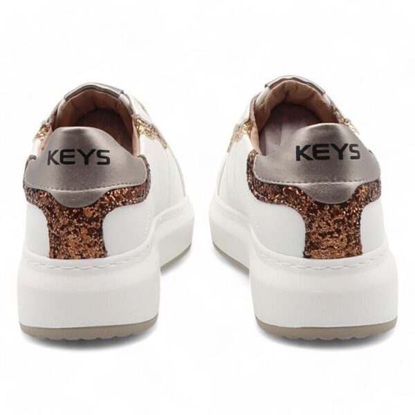 Keys sneakers con dettagli glitter